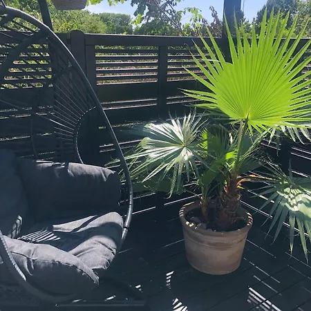 The Palm- Bright And Cozy 3- Bedroom Holiday Home With Private Terrasse & Garden, Brundby Samsø